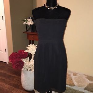 Lauren Conrad Black strapless dress